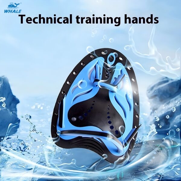 Swimming hand paddles Comfortable fit improve swimming speed