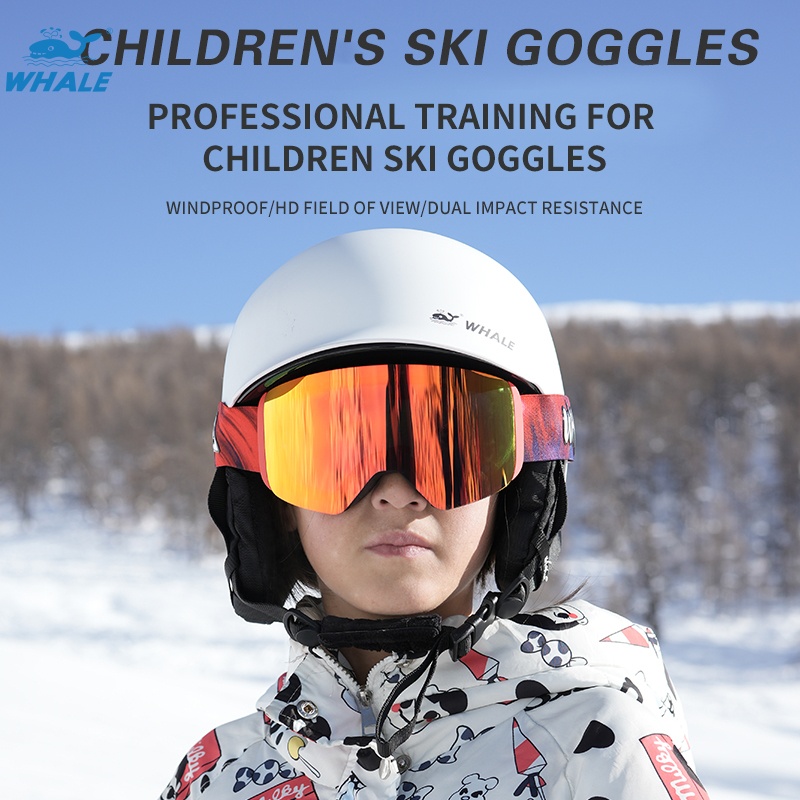 6500-1 Professional training for children's ski goggles