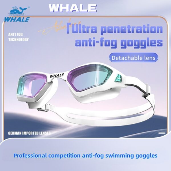 NM-MM-33000 swim goggles Soft silicone fits the eyelids which comfortably without pinching