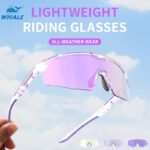 YDJ-600 WHALE sports cycling glasses Lightweight Riding glasses All weather wear - Image 3