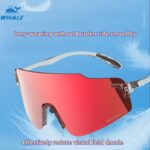 NMPCYDJ2005 cycling goggles Anti-fog color changing sports gears