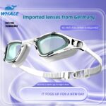 NM-17000 Adult Swim Goggles Elevate Your Swim adjustable silicone strap - Image 2