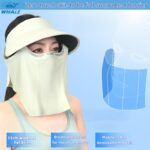 WZ219 Sun protection hat with veil durable quality life time Fresh breathing with no stuffy - Image 5
