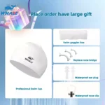 NM-17000 Adult Swim Goggles Elevate Your Swim adjustable silicone strap - Image 7