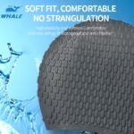 CAP1200 WHALE professional silicone swim cap large and comfortable hot selling - Image 7