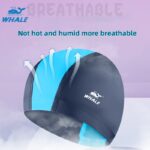 Swimming cap Children's Knitted Swim Cap stretchy knitted fabric Unlike silicone caps this is the right choose - Image 4