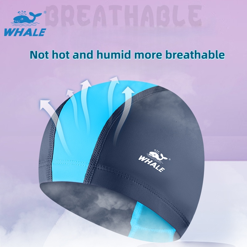 Colorful silicone swim caps