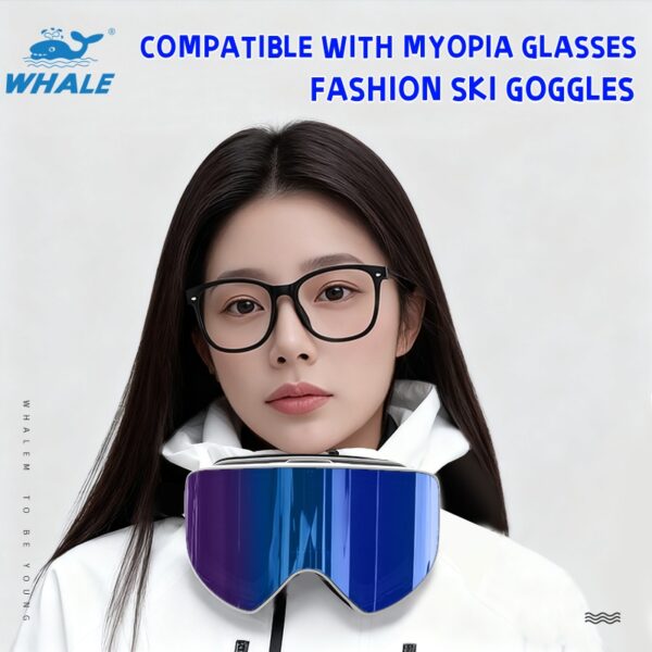 anti-fog ski goggles