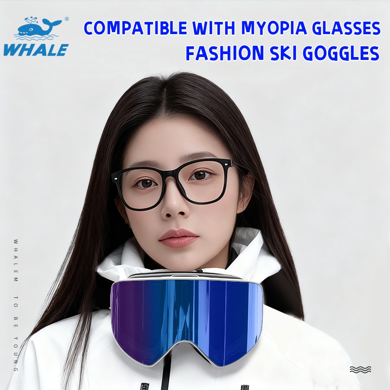 anti-fog ski goggles