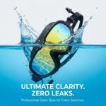 WHALE 8800 leak-proof adult swim goggles in water
