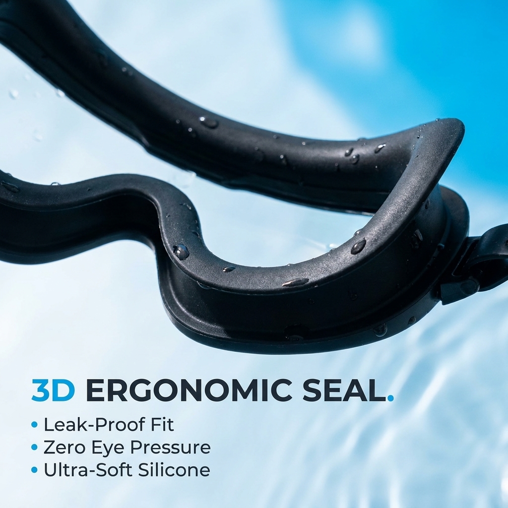WHALE 8800 3D ergonomic silicone seal
