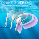WHALE 9000 anti-fog scratch-resistant lens layers