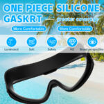 WHALE 9000 one-piece soft silicone gasket